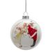 Northlight Seasonal 3" Norman Rockwell 'Christmas Surprise' Glass Disc Ornament | 3 H x 1.5 W x 3 D in | Wayfair NORTHLIGHT YL93414