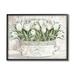 Stupell Industries White Tulip Flowers Fresh Vintage Country Tin Painting Framed Giclee Texturized Art by Cindy Jacobs Wood | Wayfair