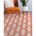 White 24 x 0.08 in Area Rug - Corrigan Studio® CONCORDE PINK Area Rug By Becky Bailey Polyester | 24 W x 0.08 D in | Wayfair