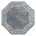 Blue/Brown 84 x 0.5 in Area Rug - Langley Street® Weingartner Oriental Blue/Off-White/Light Brown Area Rug Polypropylene | 84 W x 0.5 D in | Wayfair