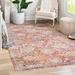 Red 63 x 0.33 in Area Rug - Langley Street® Akira Floral Brick Area Rug Polypropylene | 63 W x 0.33 D in | Wayfair F1CDD8BC69304DB887A01F994CD5D619