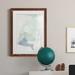Orren Ellis Stretching II - Picture Frame Painting Paper in Black/Blue/Green | 20 H x 17 W x 1 D in | Wayfair 074861D993C44988B63C0D9D947D04A5