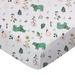 East Urban Home Crib Sheet, Cotton in Indigo/White | Wayfair 334C7DDD689549D3AC1A2E9BDC1C2A96