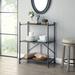 Latitude Run® 39" H x 31" W x 17" D Shelving Unit Steel in Black/Gray | 39 H x 31 W x 17 D in | Wayfair 3FBB2A6B1E744BBE93CF93C41F12EC54