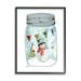 The Holiday Aisle® Noel Phrase Snowman Christmas Tree in Country Jar by Livi Finn - Painting Wood in Brown | 20 H x 16 W x 1.5 D in | Wayfair