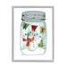 The Holiday Aisle® Joy Text Snowman Christmas Tree Lights Country Jar by Livi Finn - Painting in Green/Red | 30 H x 24 W x 1.5 D in | Wayfair