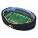 Black/Gold Iowa Hawkeyes 7'' x 22'' 34'' Medium Stadium Oval Dog Bed