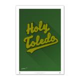 Oakland Athletics Minimalist Stadium 8.5" x 11" Fine Art Print