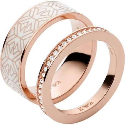 Emporio Armani - Damenring Edelstahl, Kunstharz Ringe 1 ct Image