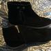 Kate Spade Shoes | Kate Spade New York Suede Ankle Boot | Color: Black | Size: 11