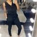 Michael Kors Pants & Jumpsuits | Black Jumpsuit Michael Kors Size Xsmall Fits More Like A Small | Color: Black | Size: Xs
