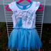 Disney Dresses | *Excellent Condition* Disney Frozen Elsa Dress Size 3t | Color: Blue/White | Size: 3tg