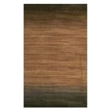 MDA Home Anna 5'x8' Abstract Transitional Fabric Area Rug in Green/Brown - MDA Rugs AA0258