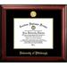 Campus Images NCAA Alabama Crimson Tide Gold Embossed Diploma Frame Wood in Brown/Red | 16.25 H x 18.75 W x 1.5 D in | Wayfair PA993GED-1185