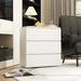 Latitude Run® 3-Drawer Chest Wood in White | 32.3 H x 30.3 W x 15.7 D in | Wayfair B72AE1840A4B45B5903C7CA09DBBBF37