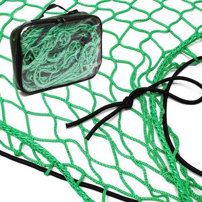 Ladungssicherungsnetz Grün 2,1x1,25m Masche 4,5x4,5 cm Stärke 3 mm Polypropylen Transportnetz für Image