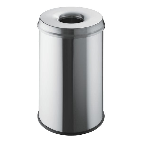 helit Abfalleimer 30 L »the guardian« Edelstahl silber, 32x50.5x32 cm Image