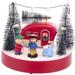 Kurt Adler 7-Inch Battery-Operated Peanuts Musical Camper Scene Table Piece