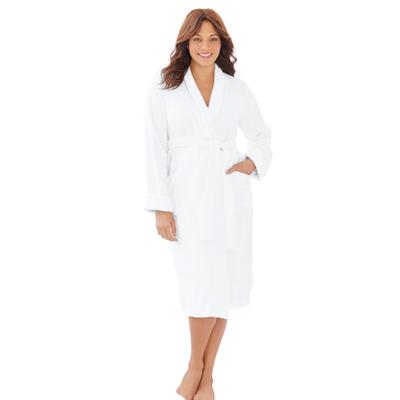 Plus Size Women's Short Terry Robe by Dreams & Co....