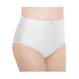 Plus Size Women's Control Top Shaping Panties by Exquisite Form in White (Size 2XL)