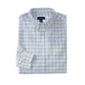 Men's Big & Tall KS Signature Wrinkle-Free Oxford Dress Shirt by KS Signature in White Check (Size 18 35/6)