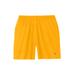 Men's Big & Tall Jersey Athletic Shorts by Champion in Gold (Size XL)