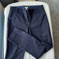 J. Crew Pants & Jumpsuits | J Crew Stretch Navy Skinny Trousers Size 8r | Color: Blue | Size: 8