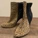 Coach Shoes | Coach Animal Print And Leather Stiletto Heel Bootie | Color: Black/Tan | Size: 7