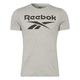 Reebok Herren Ri Big Logo Tee T-Shirts, Medium Grey Heather, S