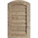 Ekena Millwork Timberthane Arch Top Faux Wood Non-Functional Gable Vent, Primed Tan | 1 H x 30 W in | Wayfair GVURAR30X21DRSPR