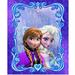 Aholicdeals New Premium Purple Disney Frozen Queen Blanket & Throw Polyester in Blue/Indigo | 53 H x 41 W in | Wayfair ADI-PRPLFROZEN-THROW-41X53