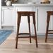 Theodore Alexander The English Inn Bar & Counter Stool Wood in Brown/Orange/Red | 29 H x 18.5 W x 15.5 D in | Wayfair 4200-262