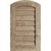 Ekena Millwork Timberthane Arch Top Faux Wood Non-Functional Gable Vent, Primed Tan | 1 H x 30 W in | Wayfair GVURAR30X12DRSPR