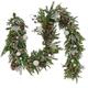 The Holiday Aisle® 9' Pre-Lit Garland w/ 100 Warm Lights | 6.5 H x 108 W x 14 D in | Wayfair F32DC975FAE3463F91A2EBC17677234C