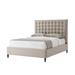 Theodore Alexander TA Studio Hampton Bed Upholstered/Linen in Brown | 59 H x 65 W x 88 D in | Wayfair TAS82004.1BFV