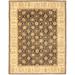 Boho Chic Ziegler Theresia Grey/Ivory Wool Rug - 11'4'' x 14'7'' - 11 ft. 4 in. X 14 ft. 7 in.