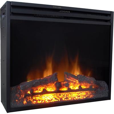 Hanover Fireside 23-In. Freestanding 5116 BTU Electric Fireplace Heater Insert with Remote Control and Timer - 23 Inch