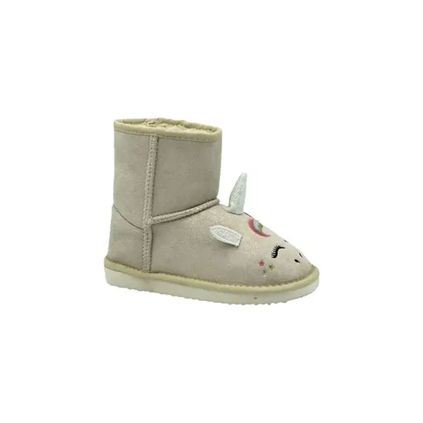 capelli-new-york-youth-girls-unicorn-booties,-ivory,-11m-toddler/