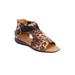 Wide Width Women's The Payton Shootie by Comfortview in Leopard (Size 7 1/2 W)