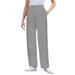 Plus Size Women's Better Fleece Sweatpant by Woman Within in Medium Heather Grey (Size 5X)