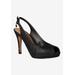 Women's Onille Slingback Pump by J. Renee in Black (Size 9 M)