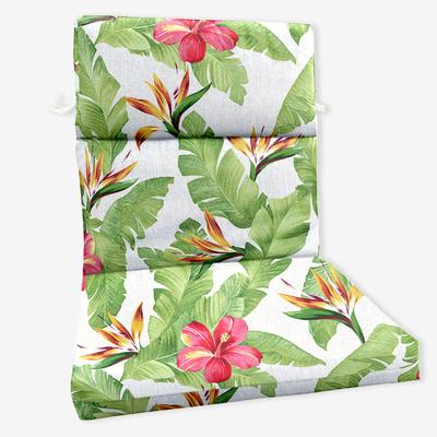 Universal Chair Cushion by BrylaneHome in Hibiscus...