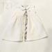 Burberry Matching Sets | Burberry White Knit Sleeveless Dress And Diaper Cover - Size 12m | Color: White | Size: 12mb