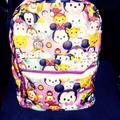 Disney Accessories | Disney Tsum Tsum Backpack Purple/Pink | Color: Purple/Yellow | Size: Osbb