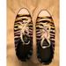 Converse Shoes | Converse Women's Sneakers Ctas Ox 568949f Size 8 Canvas Black Multicolor White | Color: Black/White | Size: 8