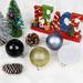 The Holiday Aisle® Shatterproof 100 Piece Ball Ornament Set Plastic in White/Yellow/Black | 19 H x 9 W x 9 D in | Wayfair