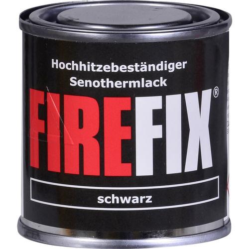 Firefix - Ofenlack schwarz 125 ml Ofenzubehör Thermolack Ofenfarbe Hitzebeständig