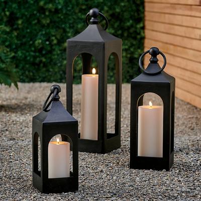 Maxfield Outdoor Lantern - Copper, Medium/Copper - Grandin Road
