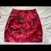 J. Crew Skirts | J. Crew Floral Watercolor Mini Skirt Size 0 | Color: Pink/Red | Size: 0