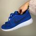 Nike Shoes | Nike Blue Roshe One Fly Knit Womens 7.5 | Color: Blue/White | Size: 7.5